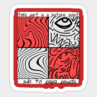 PewDiePie for the win Sticker